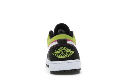 Jordan 1 Low Black Active Fuchsia Cyber