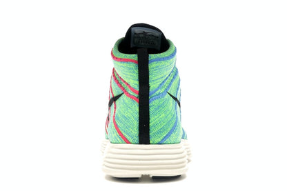 Nike Lunar Flyknit Chukka Blue Glow Volt