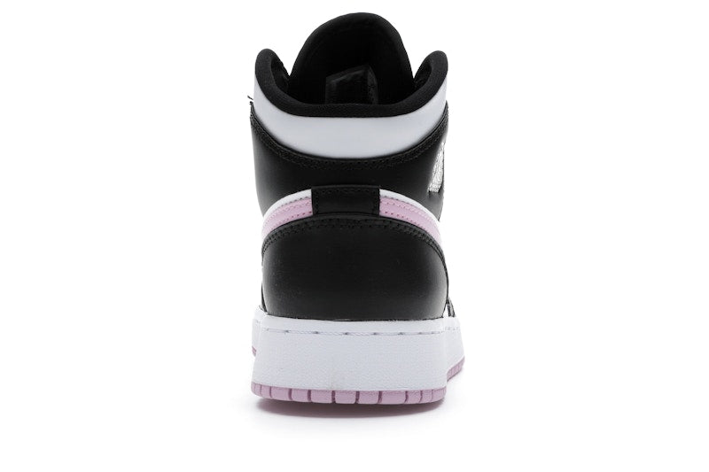 Jordan 1 Mid White Black Light Arctic Pink (GS)
