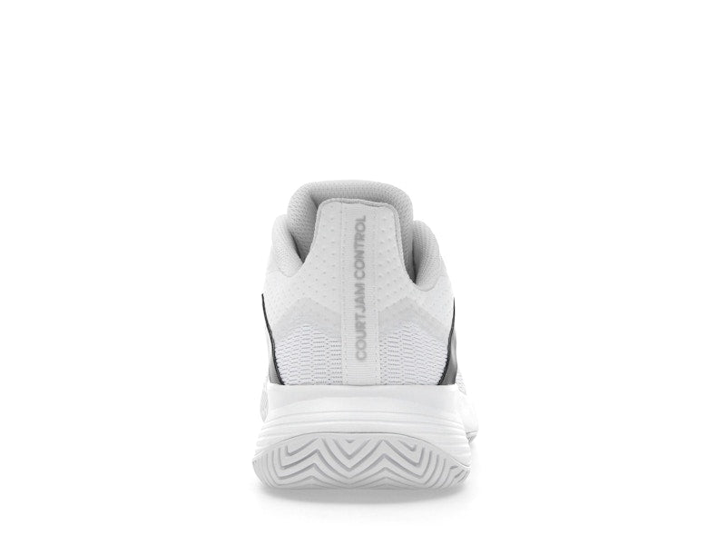 adidas Courtjam Control Cloud White Core Black Matte Silver
