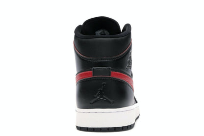Jordan 1 Retro Mid Black Team Red