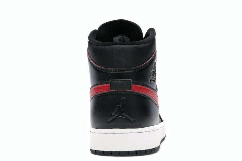 Jordan 1 Retro Mid Black Team Red