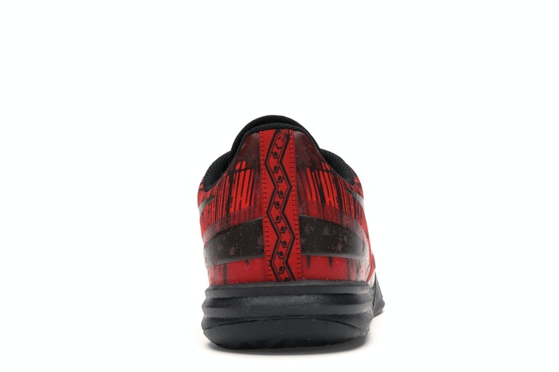Nike KB Mentality Black Metallic Gold Chilling Red