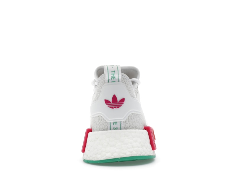 adidas NMD R1 White Magenta Green (Women's)