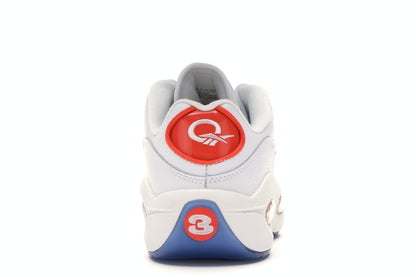 Reebok Question Low Patent Toe Orange