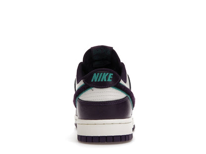 Nike Dunk Low Chenille Swoosh Sail Grand Purple