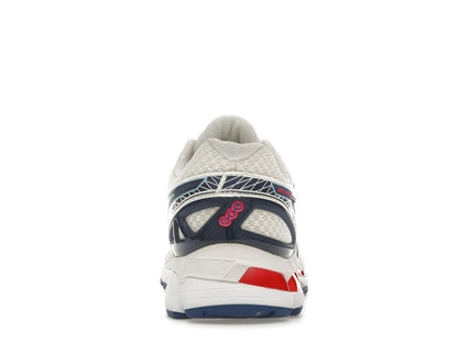 ASICS Gel-Kayano 20 Cream Blue Red
