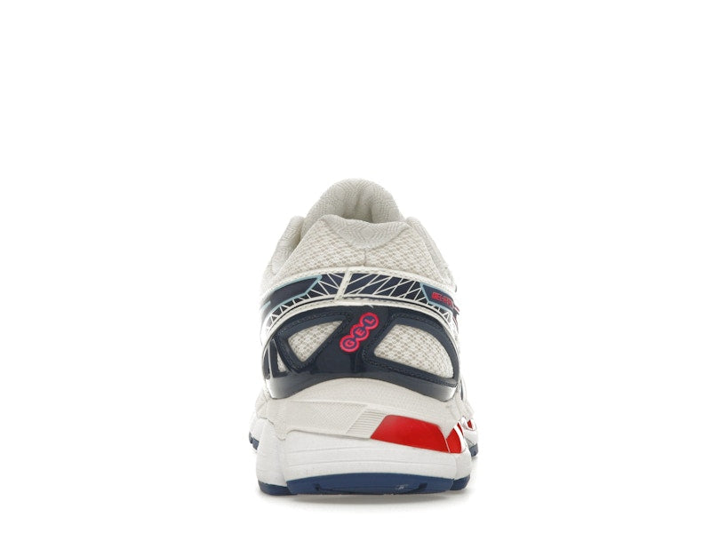 ASICS Gel-Kayano 20 Cream Blue Red