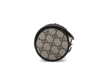 Gucci Supreme Monogram Watch Role Bag Brown