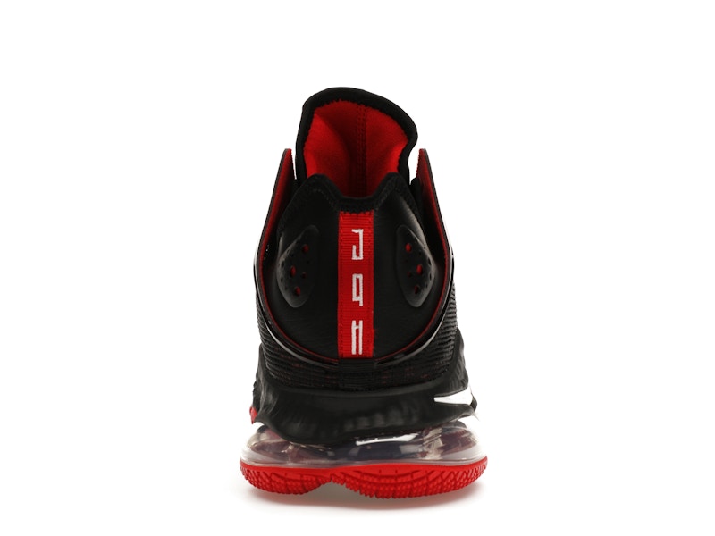 Nike LeBron 19 Low Black White University Red