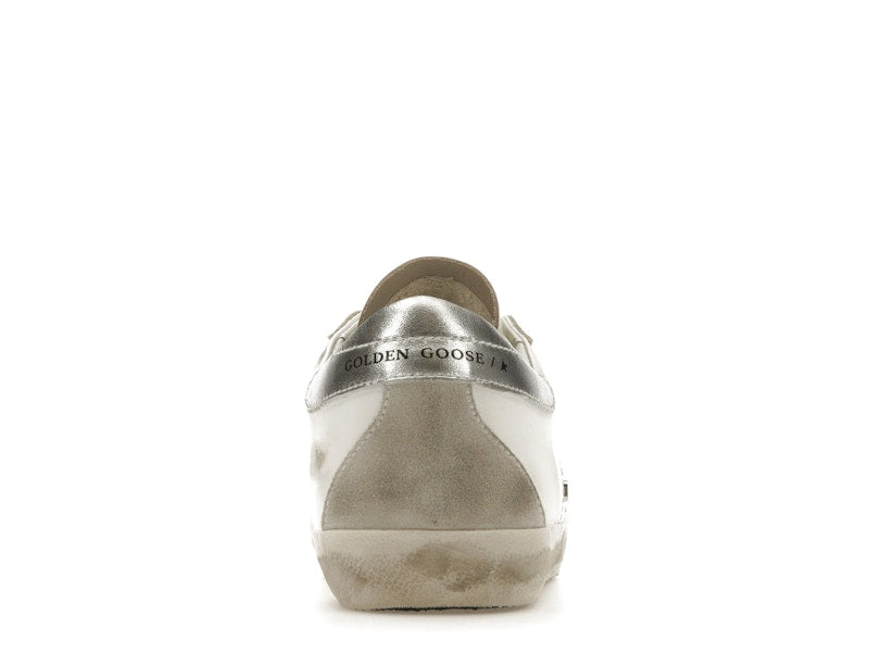 Golden Goose Super-Star White Silver (Women's)