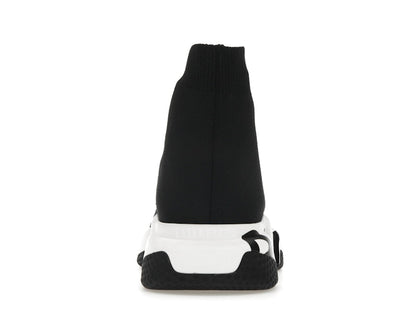 Balenciaga Speed Graffiti Trainers White Black Logo (Women's)