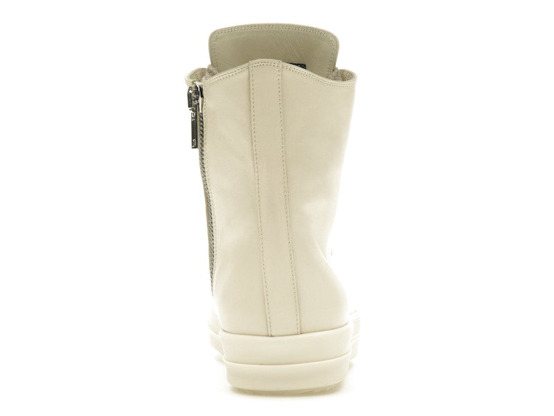 Rick Owens Lido High Sneaks Jumbo Laced Milk