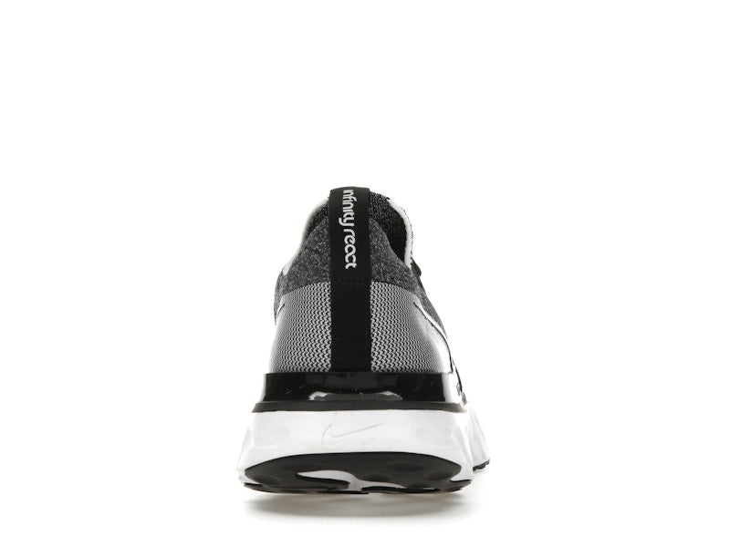 Nike React Infinity Run Flyknit Black White (Women's)
