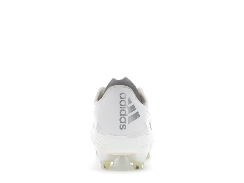 adidas Adizero F50 4 Leather FG White Silver Metallic