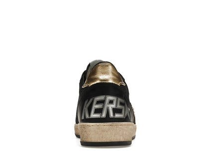 Golden Goose Ball-Star Low Black Fluorescent green