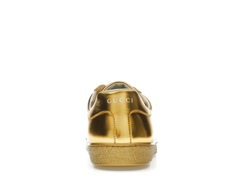 Gucci Ace Metallic Gold