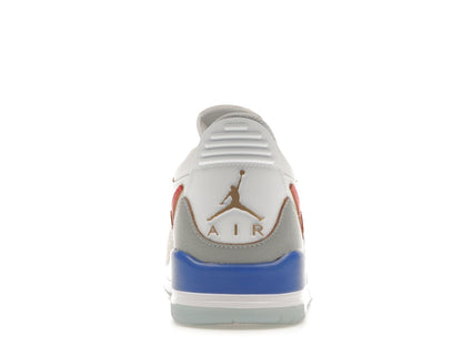 Jordan Legacy 312 Low White Game Royal University Red