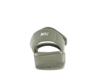 Nike Calm Sandal Light Army Metallic Silver (Women's)