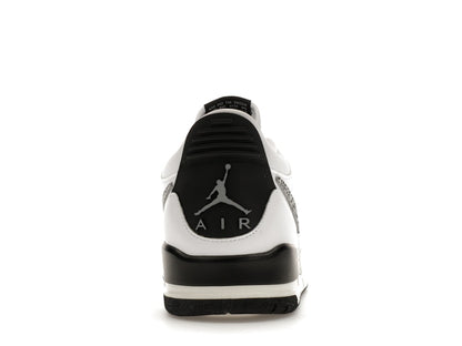 Jordan Legacy 312 Low White Black Elephant Swoosh