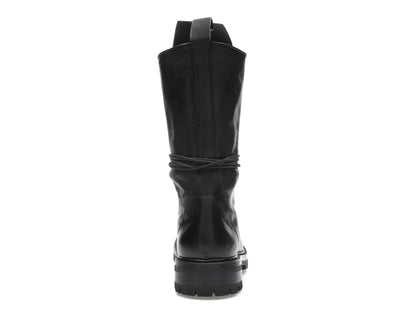 Rick Owens Army Laced Boot Black