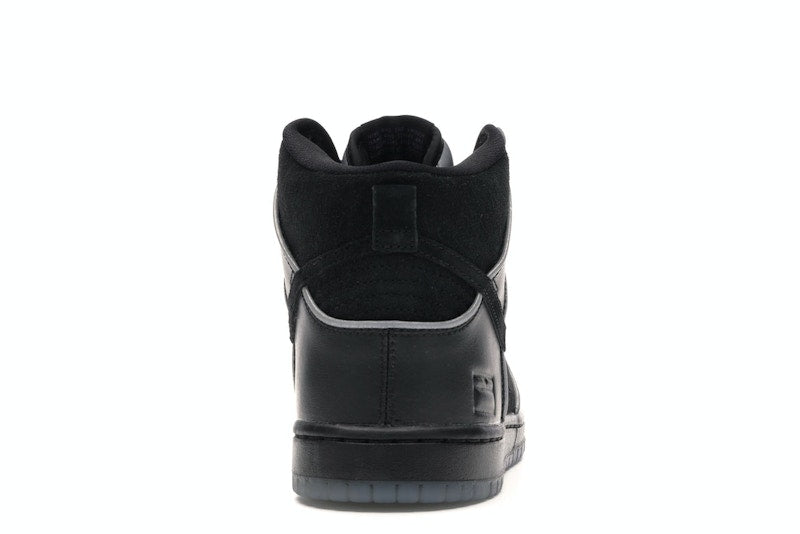 Nike SB Dunk High Black Purple Box