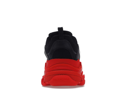 Balenciaga Triple S Black Red Sole