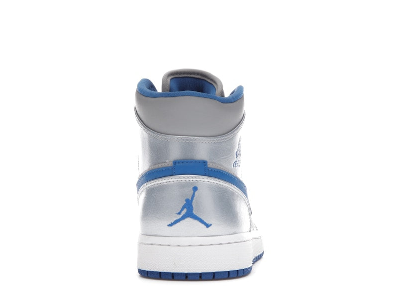 Jordan 1 Mid Wolf Grey Sport Blue