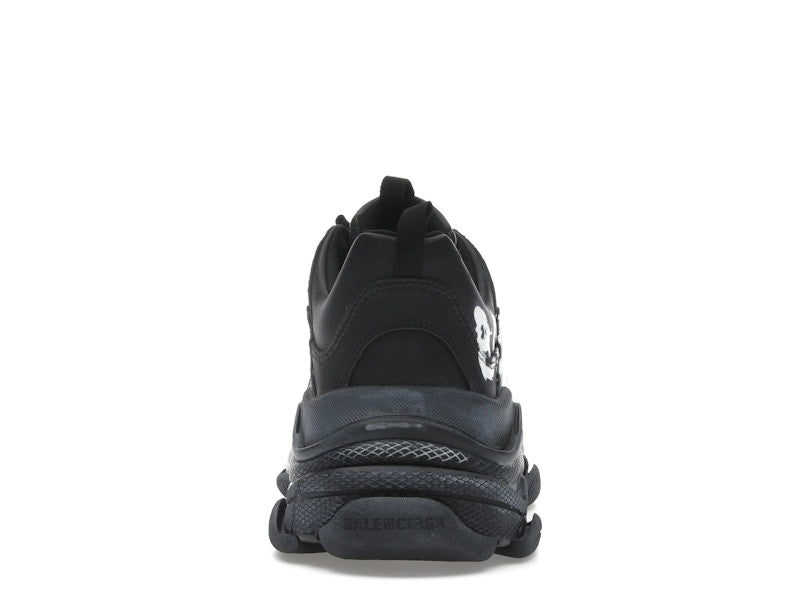 Balenciaga Triple S Black White Graffiti