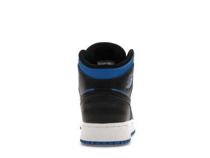 Jordan 1 Mid Black Royal Blue (GS)