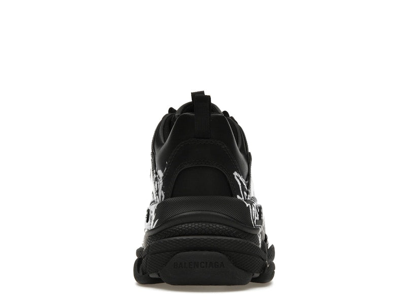 Balenciaga Triple S DIY Metal Artwork Black