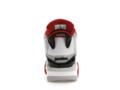 Jordan Dub Zero White Varsity Red (2022) (GS)