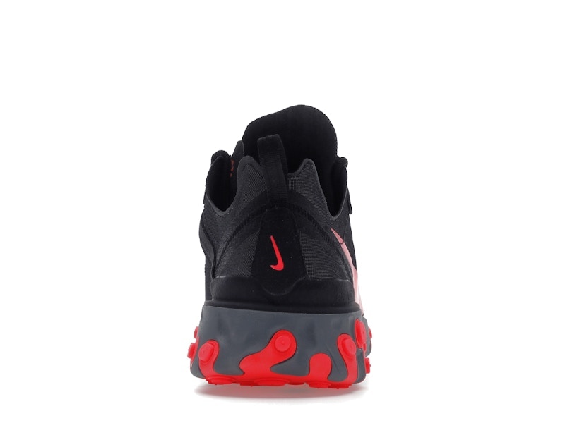 Nike React Element 55 Black Solar Red (Women's)