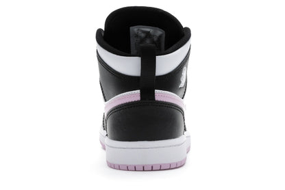 Jordan 1 Mid White Black Light Arctic Pink (PS)