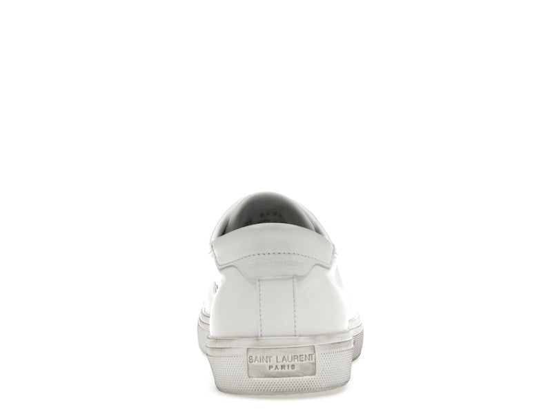 Saint Laurent Malibu Low Optic White
