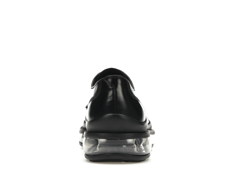 Prada Lace-Up Derby Black Brushed Leather