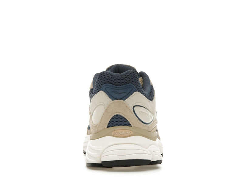 Saucony ProGrid Omni 9 Premium Beige Navy Blue