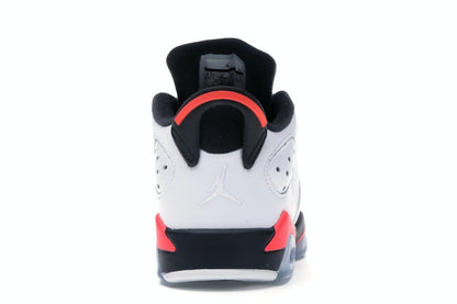 Jordan 6 Retro Low White Infrared 23 Black (GS)