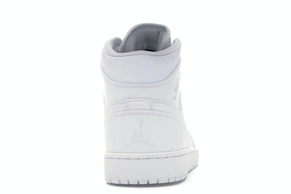 Jordan 1 Mid White/Pure Platinum