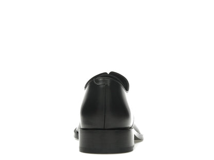 Balenciaga Rim Derby Shoes Black Leather