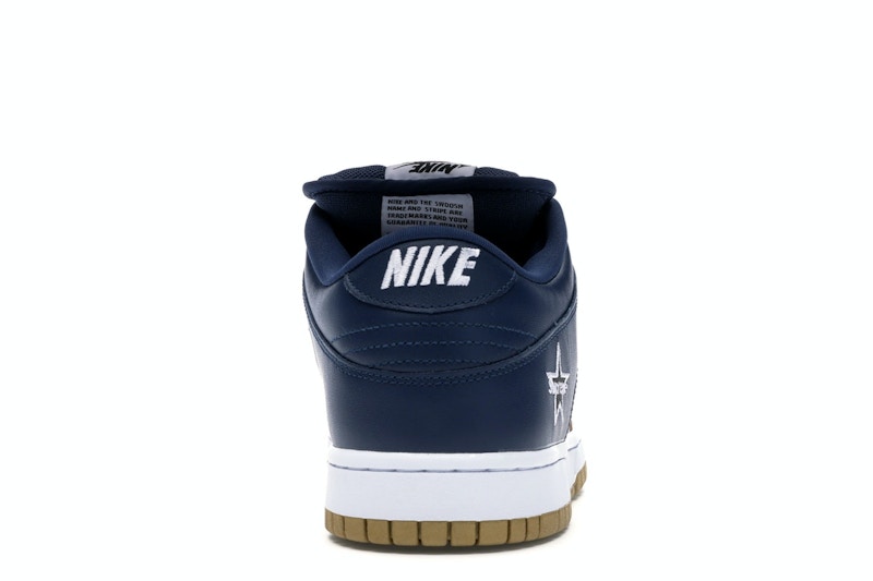 Nike SB Dunk Low Supreme Jewel Swoosh Gold