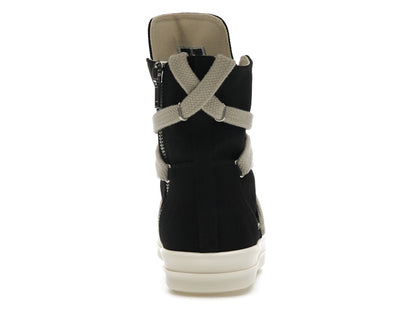 Rick Owens DRKSHDW Hexa High Black Pearl Milk Fat Lace