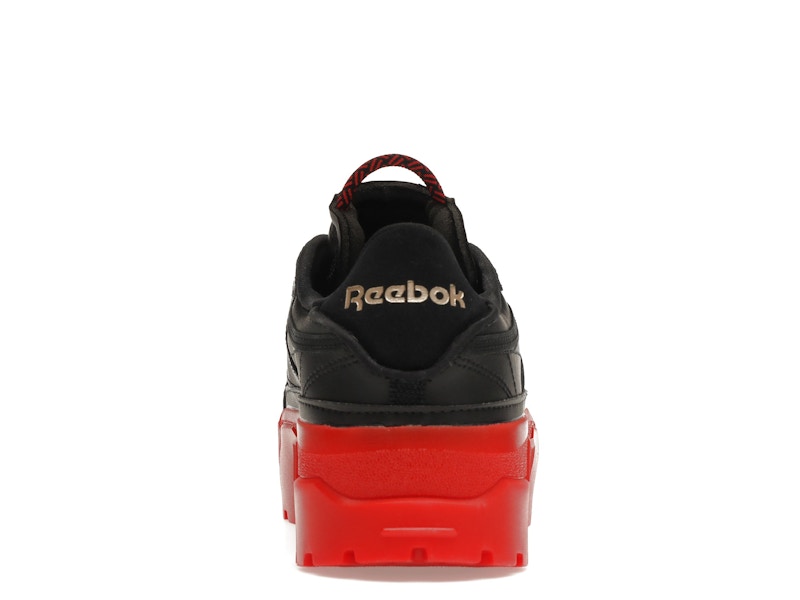 Reebok Club C Cardi B Black Red (Women's)