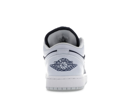 Jordan 1 Low SE Football Grey White Gym Red Midnight Navy (Women's)