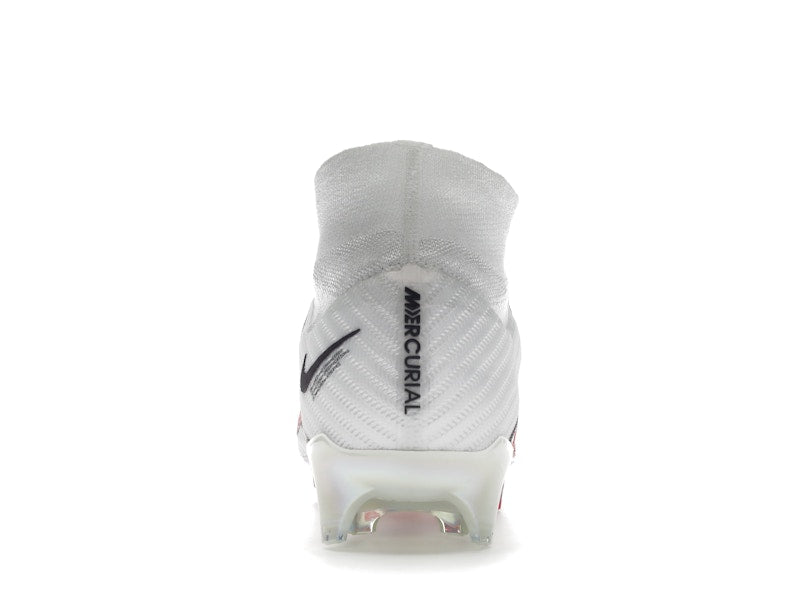 Nike Zoom Mercurial Superfly 9 Elite FG White Bright Crimson