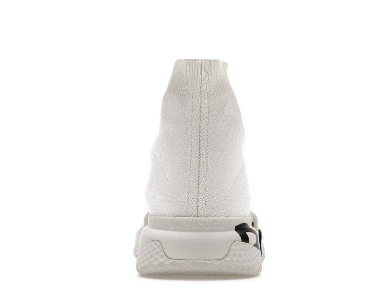 Balenciaga Speed Graffiti Trainers White Black