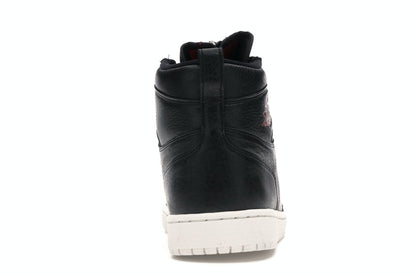 Jordan 1 Retro High Zip Black Gym Red Phantom (Women's)