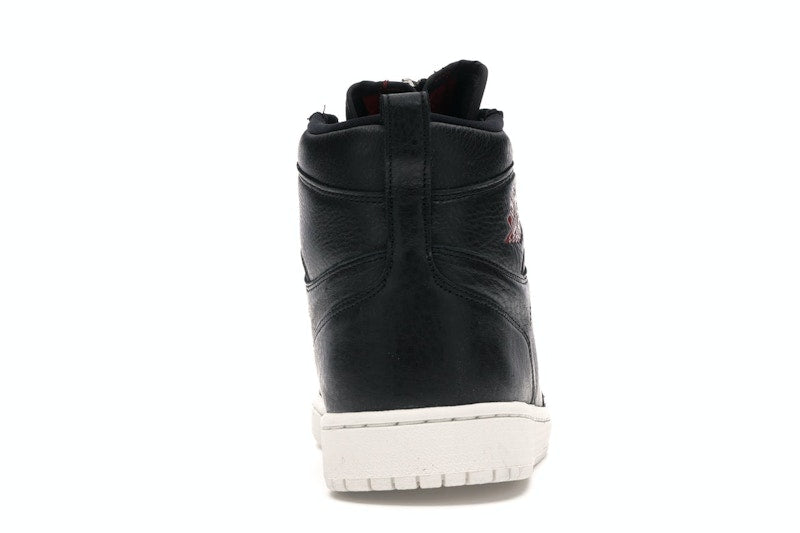 Jordan 1 Retro High Zip Black Gym Red Phantom (Women's)