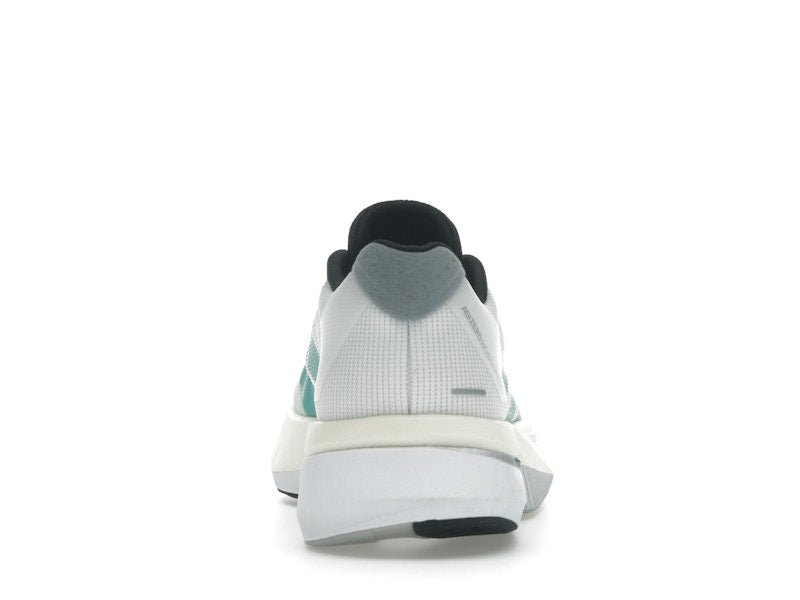 adidas Adizero Boston 13 White Pure Teal