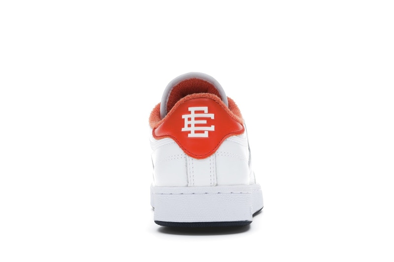 Reebok Club C 85 Eric Emanuel White Orange Navy